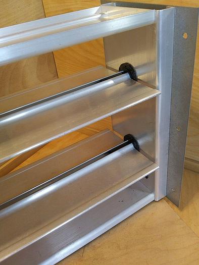 Aprilaire 6733 Rectangular Motorized Side Mount Damper 12"x10"