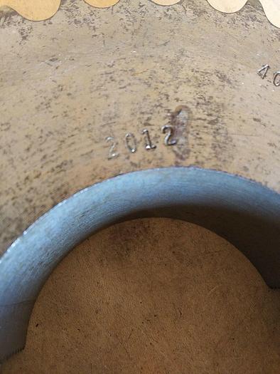 Used 40L36 Triple Roller Chain Sprocket Unbranded