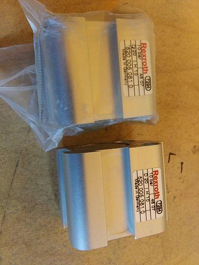 Rexroth 520 005 0810 Pneumatic Cylinder (Lot of 2)