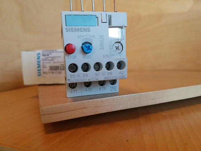 Used Siemens 3RU1116-1CB0 Overload Relay