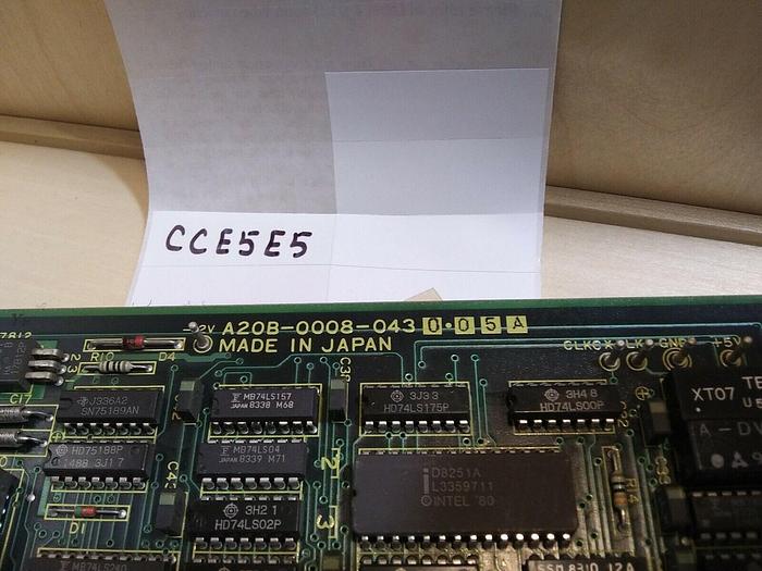 Used Fanuc A20B-0008-0430.05A CRTC/Puncher