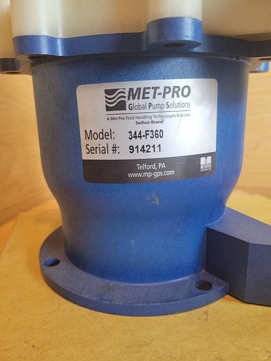 Used MET-PRO 344-F360