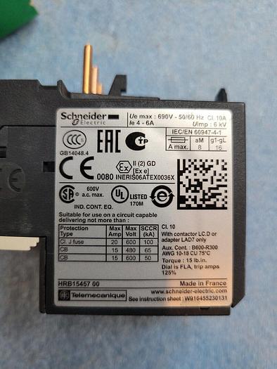 Schneider Electric LRD10 Relay, TeSys 034679 3389110346794
