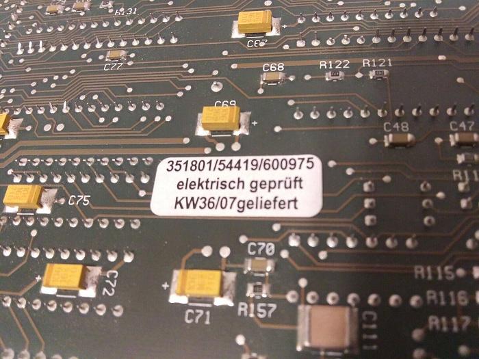 Used Weso 351801 Control Board