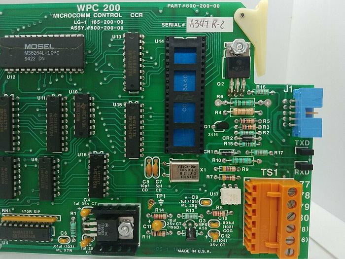 Web Printing Controls 800-200-00 Microcomm Control. 185-200-00 WPC200