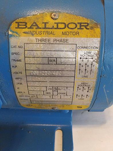 Used Baldor M3545 Motor