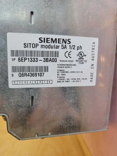 Used Siemens SITOP 6EP1 333-3BA00