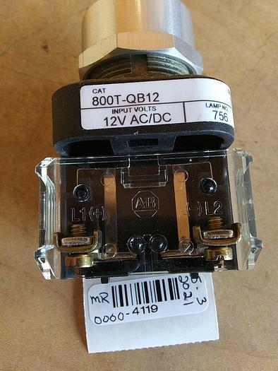 Allen Bradley 800T-QB12 Push Button Illuminated