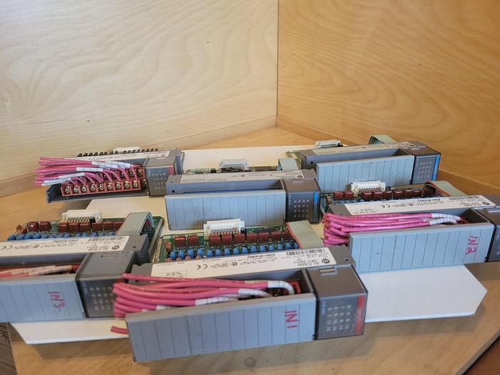 Used Allen Bradley BULK LOT - 1746-OV16, 1746-OA16, 1746-IA16 Input/Output