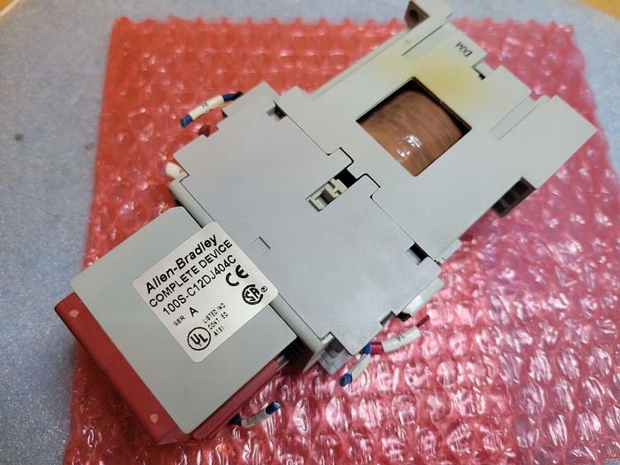 Used Allen Bradley 100S-C12DJ404C, 100-C12Z*400, 100S-F