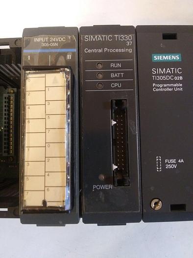 Used Siemens T1305DC O2B Programmable Controller Unit
