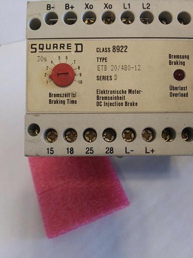 Square D/Starkstrom 8922 ETB20/480-12 DC Injection Brake