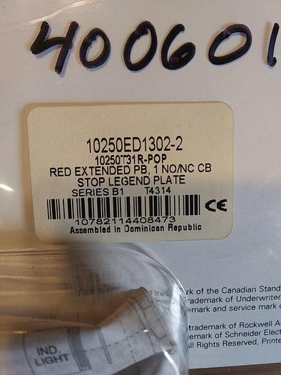 Eaton 10250T31R-POP Extended Pushbutton Unit