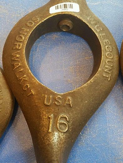 Used W. G. Lecount J. H. Williams Lathe Dogs - Size 2-1/2 16