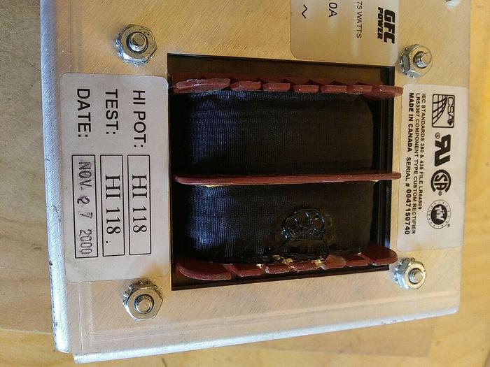 Used Global GHOF 3-28 REV A Power Supply GFC Power