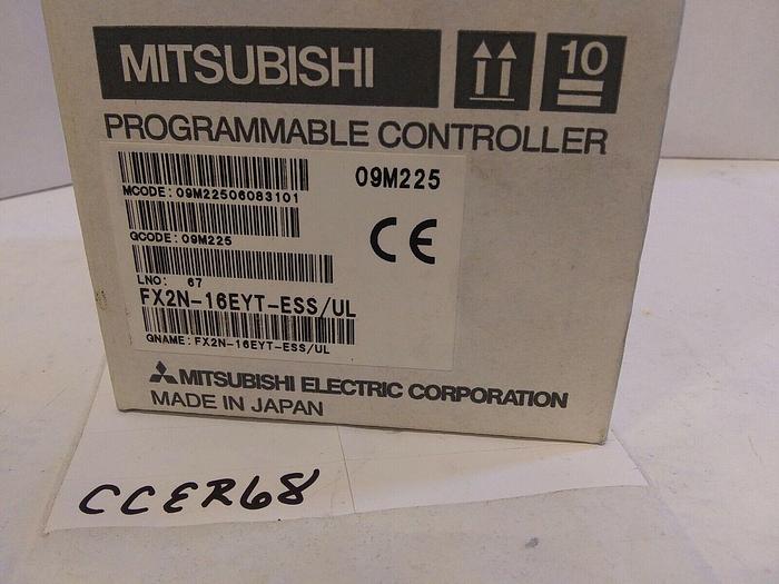Used Mitsubishi FX2N-16EYT-ESS/UL Programmable Controller
