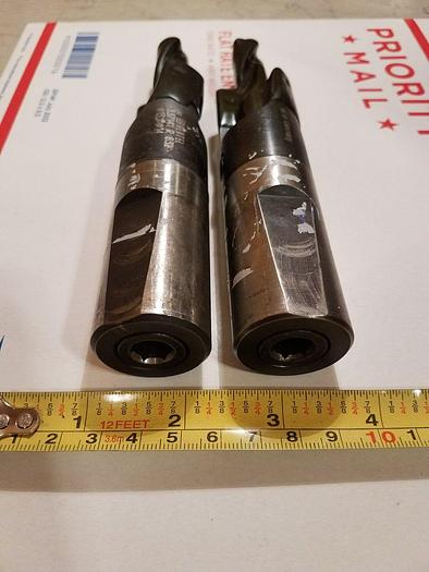 Used Hertel Chamfer Countersink Combo Drill - 3.37141 R832 - Set of Two