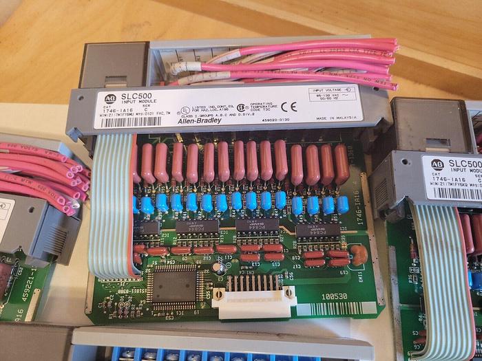 Used Allen Bradley BULK LOT - 1746-OV16, 1746-OA16, 1746-IA16 Input/Output