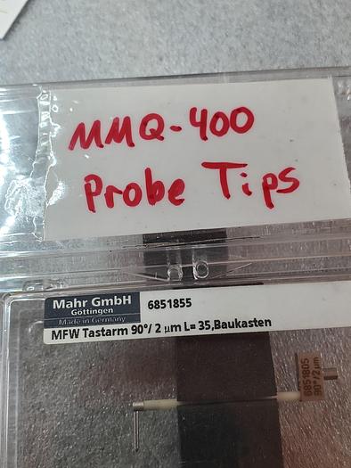 Used Mahr Probe tips 6851855 2um 90°