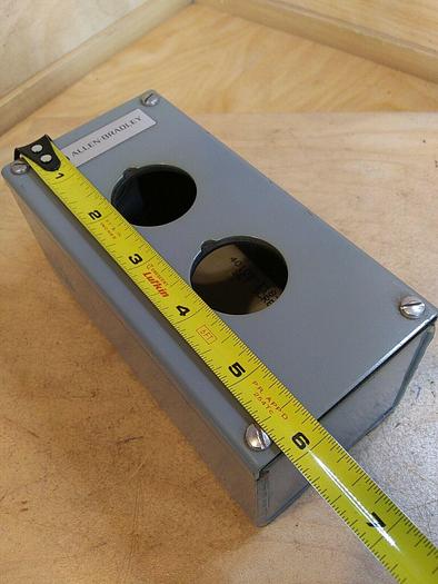 Allen Bradley 800T-2PY 2 Button Wall Mounted Enclosure