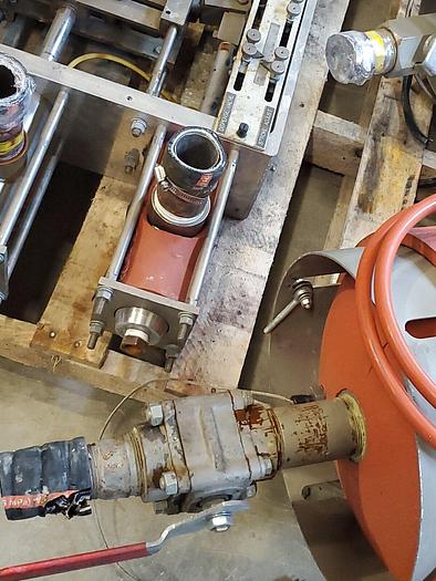 Used Liquid Control Corp CTF4, F17220193 Epoxy Pumping Machine Positive Displacement Dosing Pumps Graco