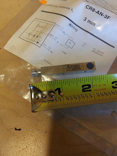 Automation Direct CR8-AN-3F Metal Sensing Proximity Switch