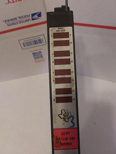 Used Texas Instr. 500-5056 Used 32PT Output Module