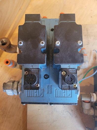Used MAC PME-500DABE, PME-611DABE & Others, Valve Banks