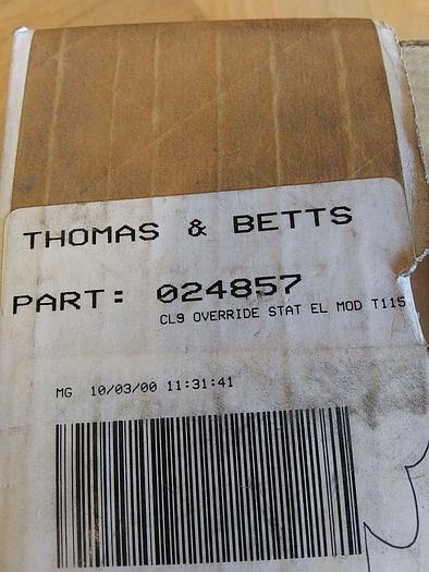 Maxitrol T115 Override Thermostat