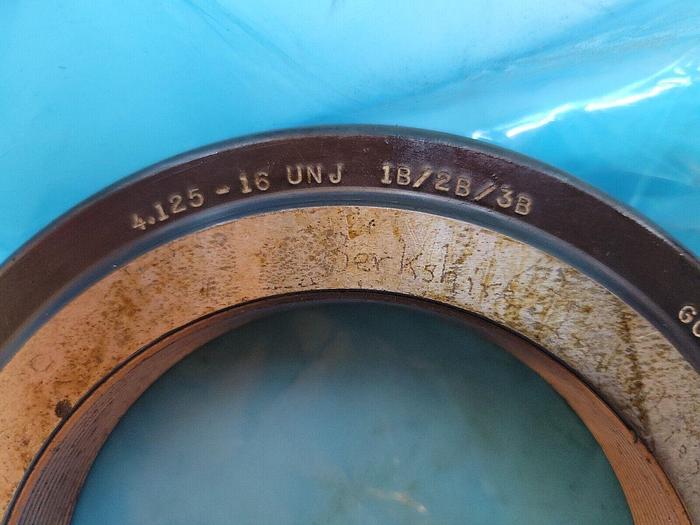Used Johnson Gage Co. Set Ring 4.125-16 UNJ 18/28/3B