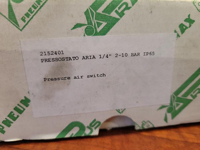 Pneumax T171BPP, Pressure Air Switch