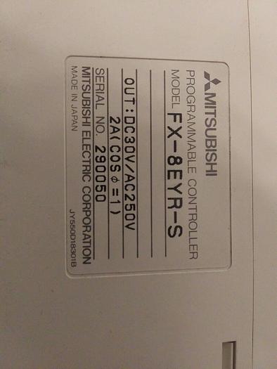 Used Mitsubishi FX-8EYR-S Programmable Controller