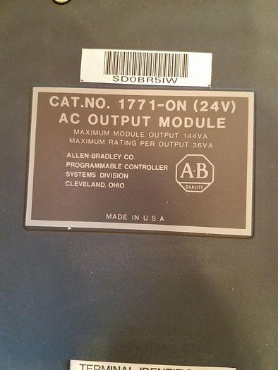 Used Allen Bradley 1771-ON AC Output Module