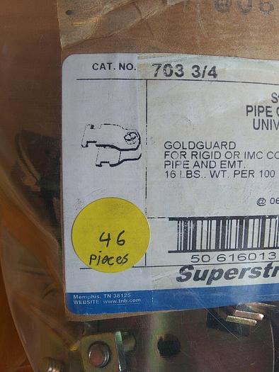 Superstrut 703 3/4 Steel Pipe Clamps Universal (bag of 46)