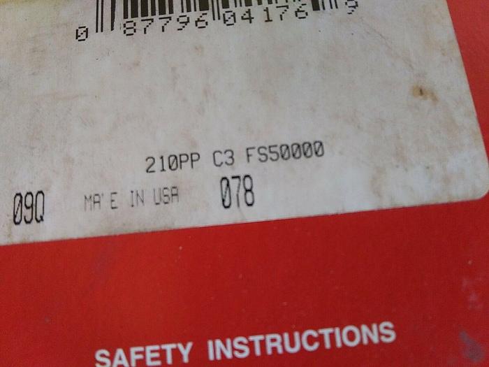 Fafnir 210PPC3FS50000 Sealed Ball Bearing