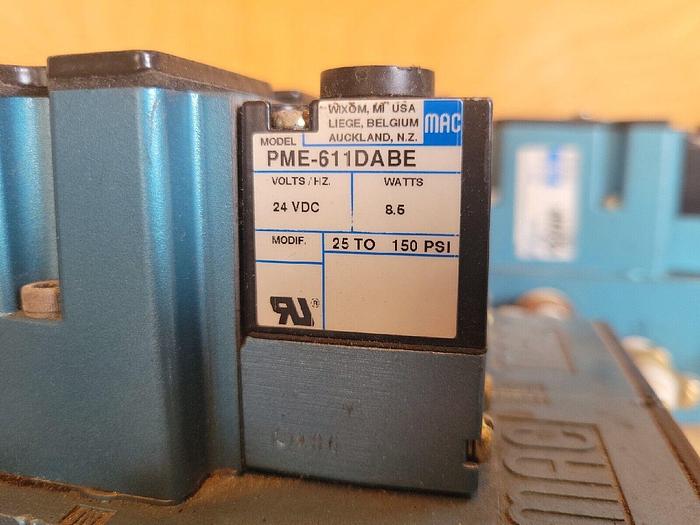 Used MAC PME-500DABE, PME-611DABE & Others, Valve Banks