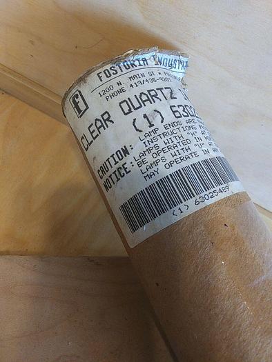 Fostoria Industries 63025489 Clear Quartz Infrared Lamp