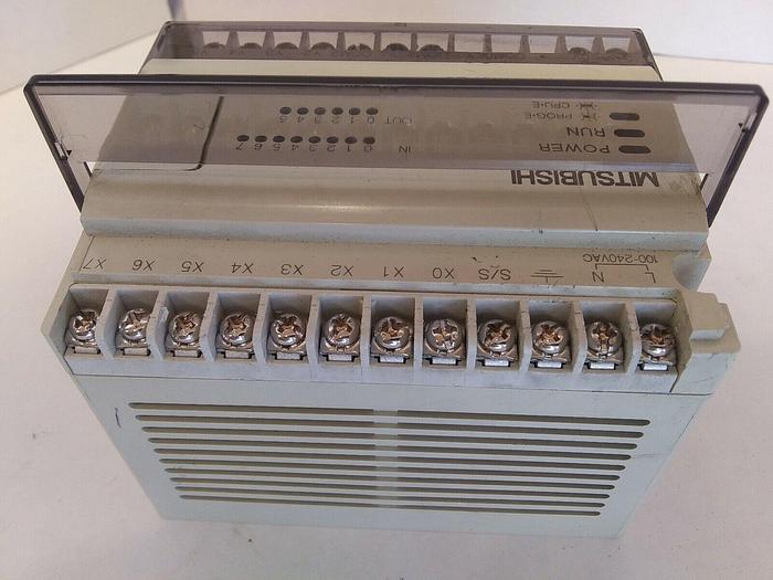 Used Mitsubishi FX0-14MR-ES/UL Programmable Controller