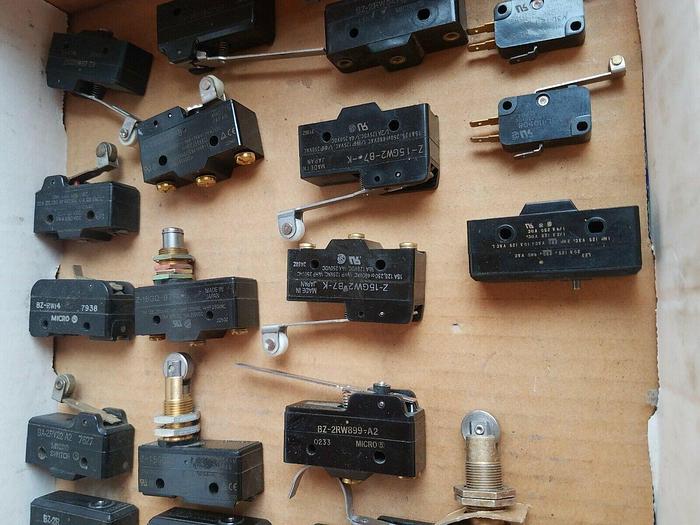 Used Micro Switch Bulk Lot, Industrial Wholesale