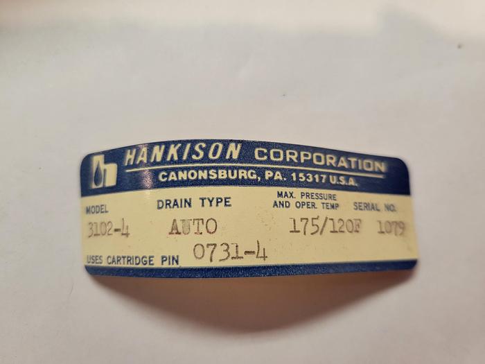 Used Hankison 3102-4