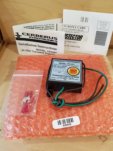 Used Cerberus Pyrotrotronics CP2297