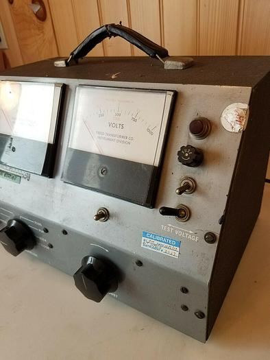 Used FREED Megohmmeter 1620 A - Powers On, Voltage Tested