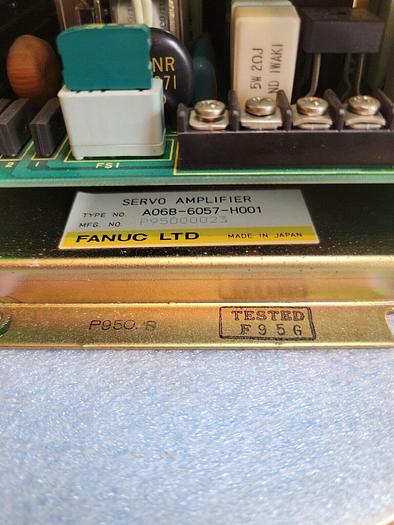 Used Fanuc A06B-6057-H001, A20B-1001-0430/03A
