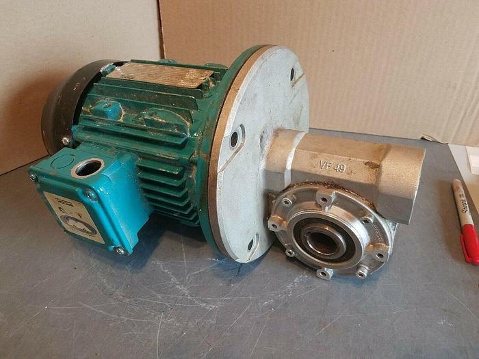 Used Bonfiglioli VF49P1P80B5 Brooks Crompton WU-DA80MS-D