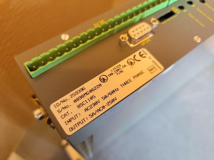 Used Baldor BSC1105 Servo Control - Fully Refurbished w/ Assurance Report