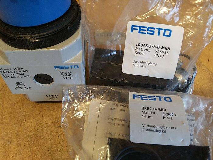 LRB-D-7-0-MIDI Festo Pressure Control Regulator Kit