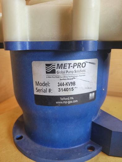 Used MET-PRO 344-KV9B