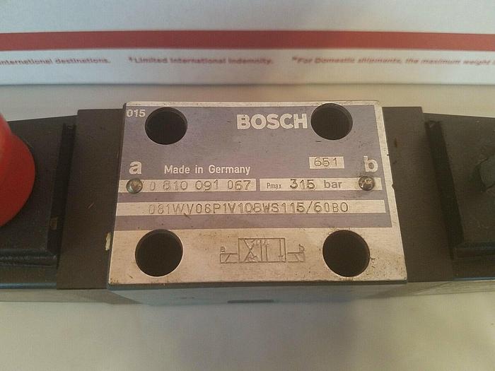 Bosch 0 810 091 067, 081WV06P1V108WS115/60B0, 1 837 001 127 - Solenoid
