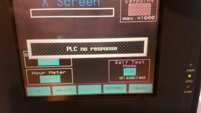 Used Nematron PV-570SV4 Operator InterfaceTESTED AS SHOWN PARTS REPAIR CORE