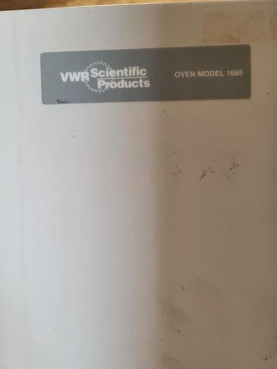 Used VWR SCIENTIFIC 1685 Oven, 9070918 - Pre-owned